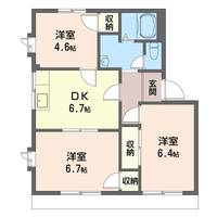 カメリアクールAの間取り