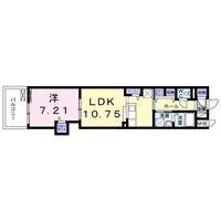 大阪府大阪市西成区南津守6(マンション)の賃貸物件の間取り