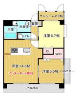 物件の間取り画像