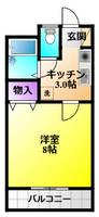 ハイツアミーゴBの間取り