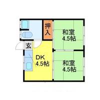 愛知県名古屋市中区大井町(マンション)の賃貸物件の間取り