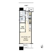 宮城県仙台市青葉区立町(マンション)の賃貸物件の間取り