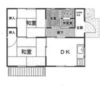 静岡県富士市北松野(一戸建)の賃貸物件の間取り