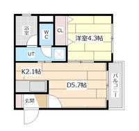 物件の間取り画像