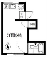 アイランドコーポの間取り