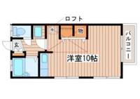 シティハイツ蔦Aの間取り