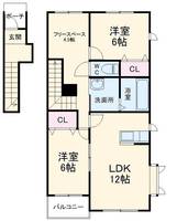 物件の間取り画像