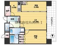 物件の間取り画像