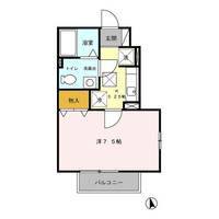 金ヶ崎町西根前野【ファミールよこみち】築19年の間取り