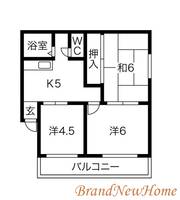 物件の間取り画像