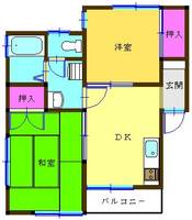 物件の間取り画像
