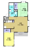 熊本県菊池郡菊陽町光の森3(マンション)の賃貸物件の間取り