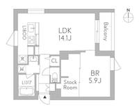 GranDuo千歳烏山の間取り