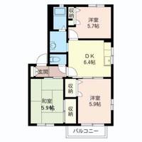 物件の間取り画像