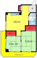 ニュー旭マンションの間取り