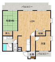 ロイヤルシャトーサンヨーの間取り