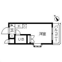 グリーンプラザ八柱第2の間取り