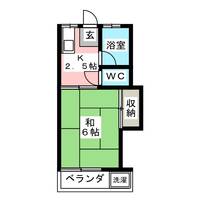 コーポ島村の間取り