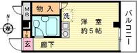 メコルト大倉山の間取り