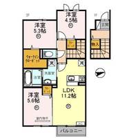 物件の間取り画像