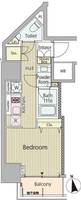 RESIDENCE高輪台の間取り