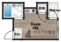 リバーヒル長瀬の間取り