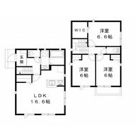 千葉県八千代市八千代台西9(一戸建)の賃貸物件の間取り