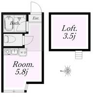 ユナイト藤崎エルカーノの杜の間取り