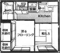 物件の間取り画像