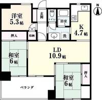 物件の間取り画像