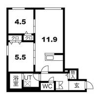 ブランルージュの間取り