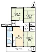 URさつきが丘の間取り