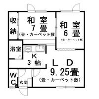 サンハウス小澤の間取り