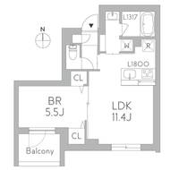 物件の間取り画像