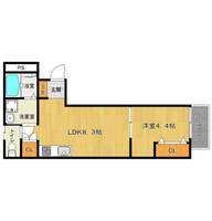 ラフィーノ泉中央の間取り