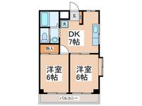 アビタシオンKの間取り