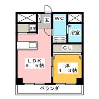 アクアタウンイーストIIの間取り