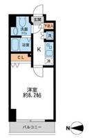東京都墨田区江東橋2(マンション)の賃貸物件の間取り