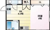 須磨寺ハイツの間取り