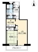 物件の間取り画像