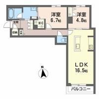 物件の間取り画像