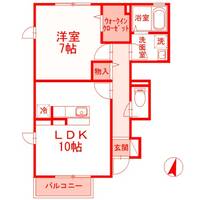 ディアベルジュ湘南台 参番館の間取り