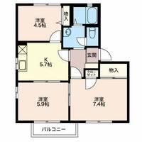 物件の間取り画像