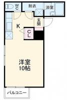 バロル稲毛の間取り