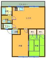 物件の間取り画像