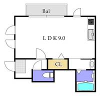 物件の間取り画像