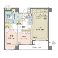 物件の間取り画像