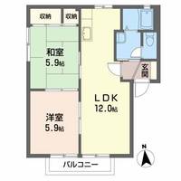 物件の間取り画像