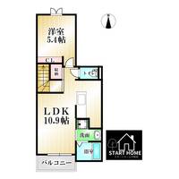 物件の間取り画像