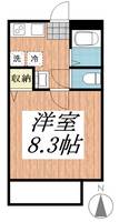 東京都練馬区桜台3(アパート)の賃貸物件の間取り